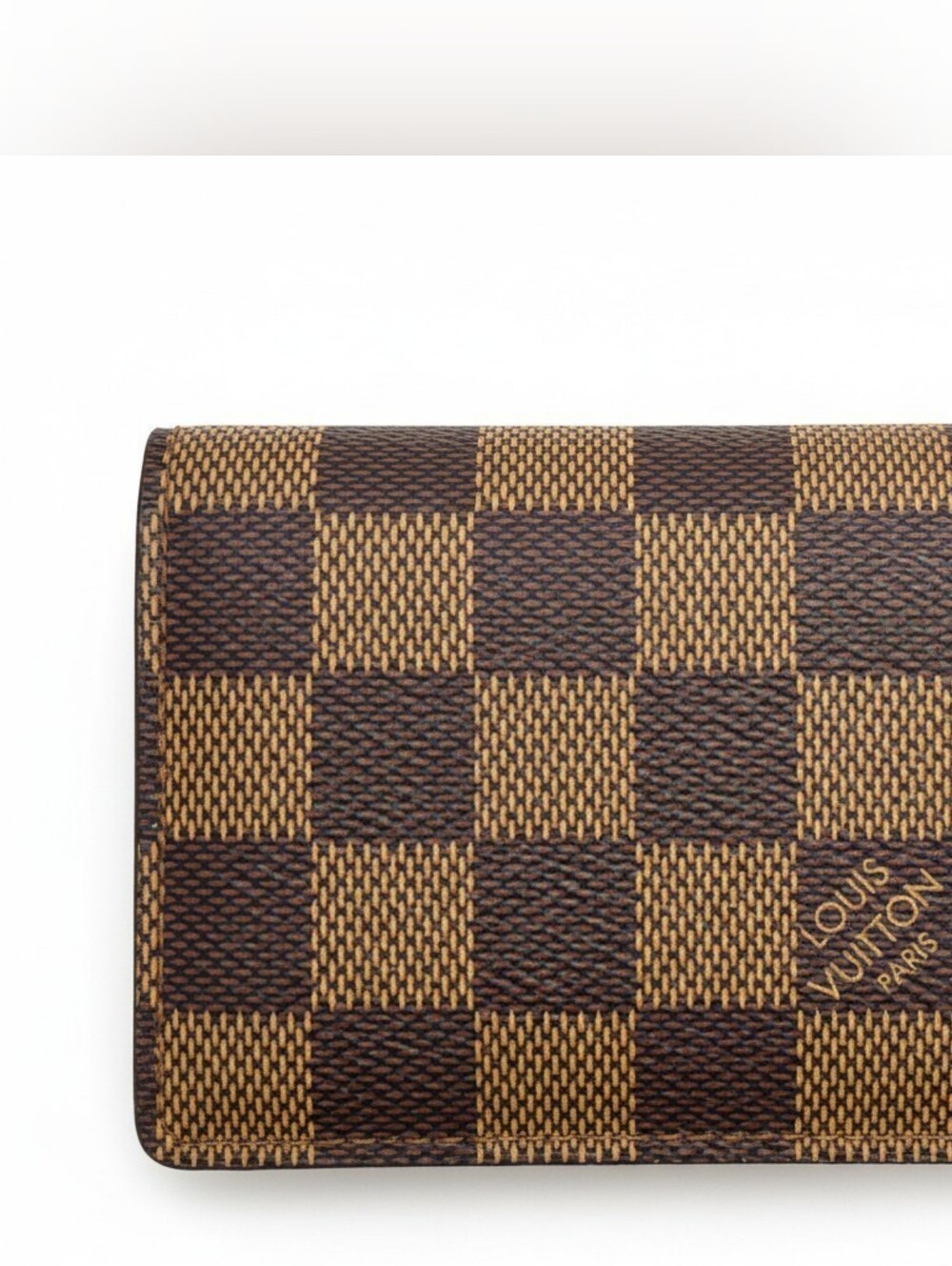 Louis Vuitton Damier Ebene Card Holder W/COA